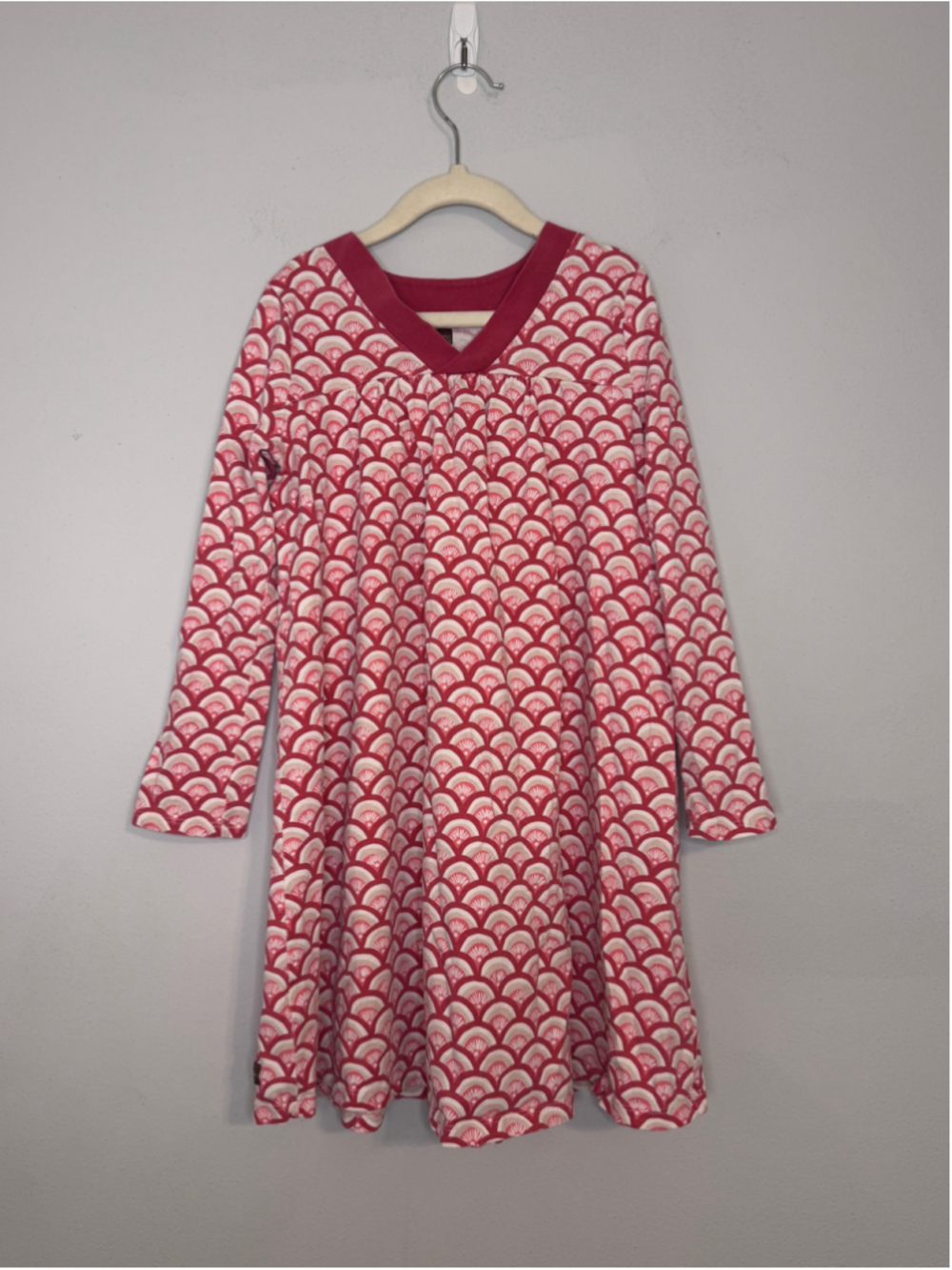 Girls Tea Collection Long Sleeve Dress Size 7